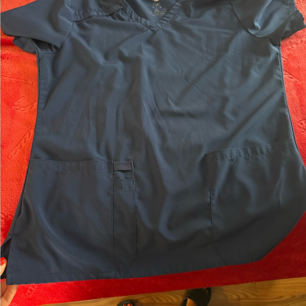 Women Navy Blue Scrubs